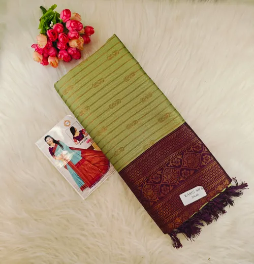 FANCY SILK SAREE SSWKE01